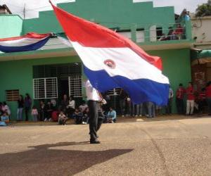Puzzle Σημαία της Παραγουάης